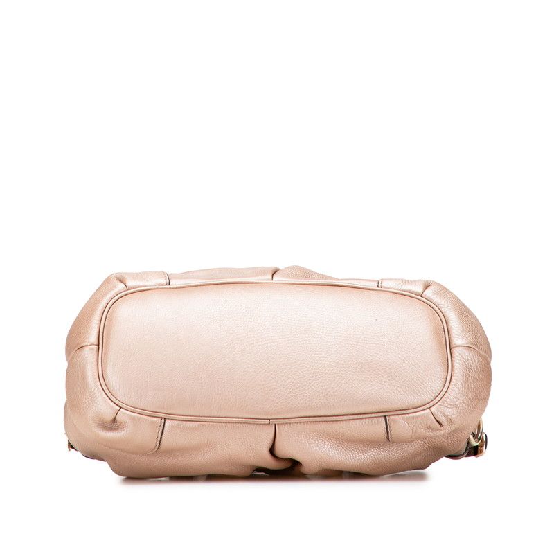 Gucci Ski 2-Way Shoulder Bag Pink Leather — view 3