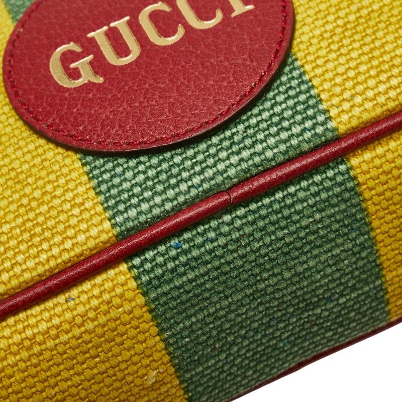 Gucci Viadera Belt Bag Multicolor Canvas Leather — view 8