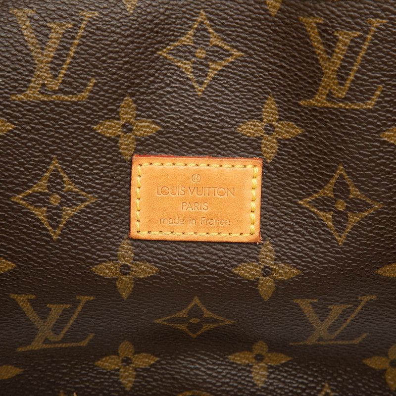 Louis Vuitton Monogram Saumur 30 Crossbody Shoulder Bag Brown Leather — view 4