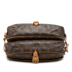 Louis Vuitton Monogram Saumur 30 Crossbody Shoulder Bag Brown Leather — view 3