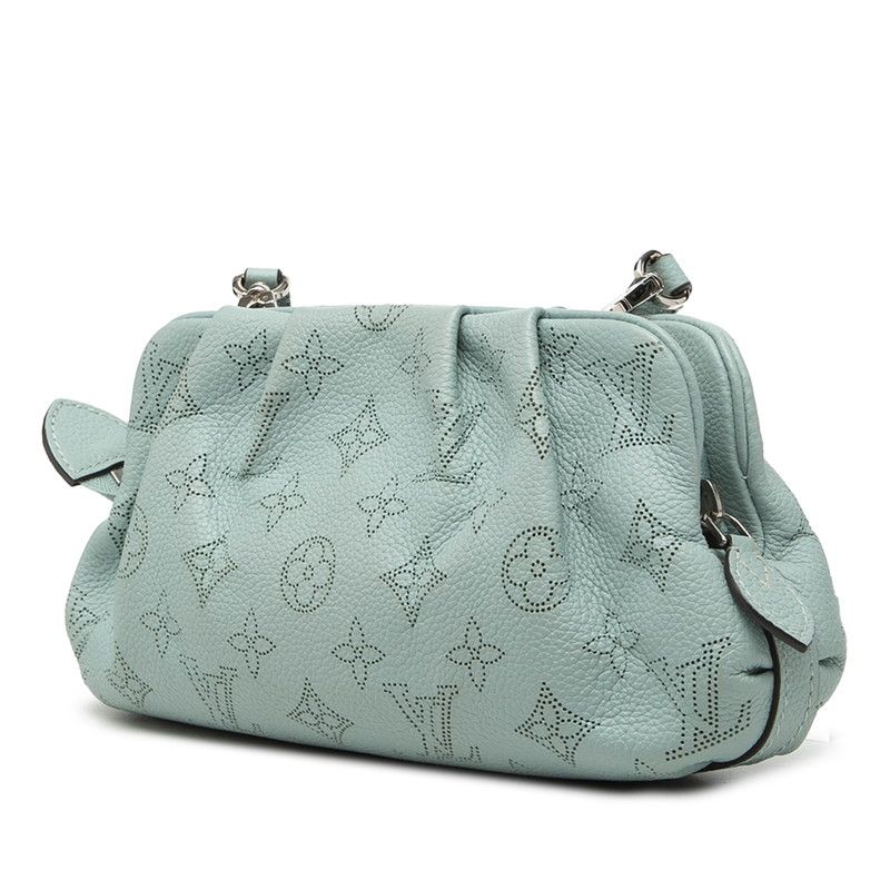 Louis Vuitton Mahina Scala Mini Crossbody Shoulder Bag Veil Ragn Blue Leather — view 2