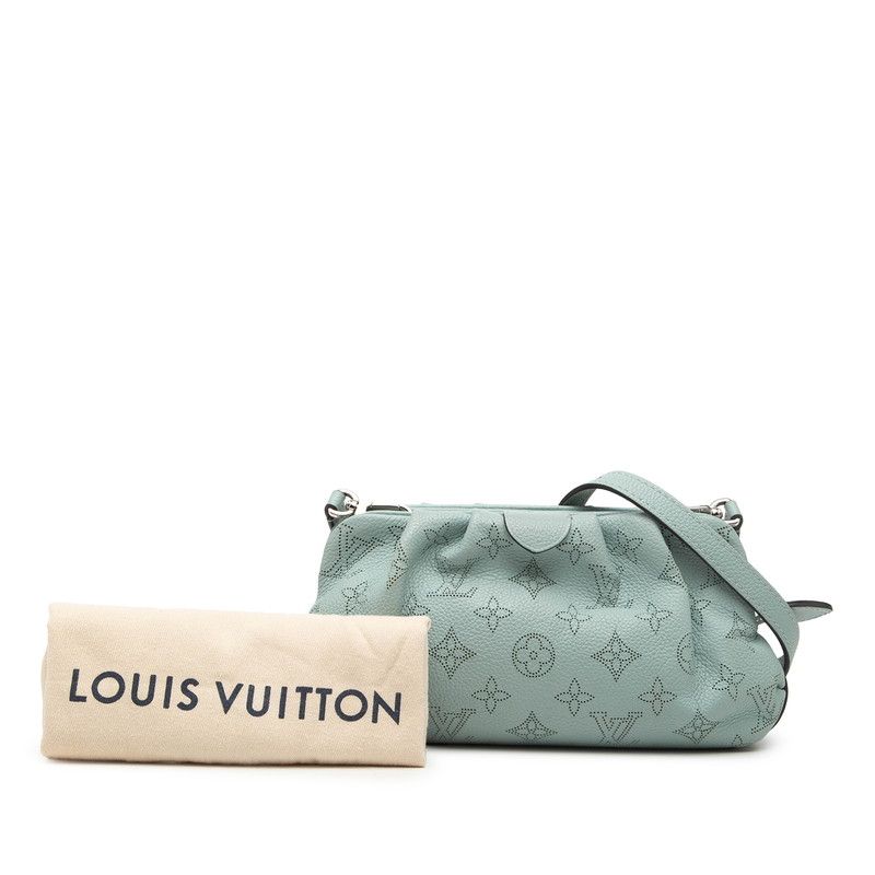 Louis Vuitton Mahina Scala Mini Crossbody Shoulder Bag Veil Ragn Blue Leather — view 6