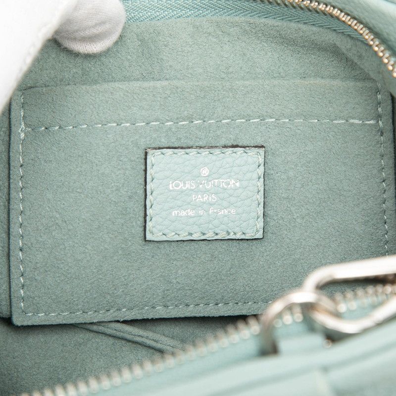 Louis Vuitton Mahina Scala Mini Crossbody Shoulder Bag Veil Ragn Blue Leather — view 5