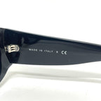 Chanel Sunglasses Embroidery CC Logo Acetate Black Eyewear — view 6