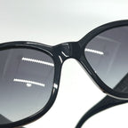 Chanel Sunglasses Embroidery CC Logo Acetate Black Eyewear — view 7