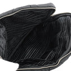 Prada Clutch Quilted Silver — view 4