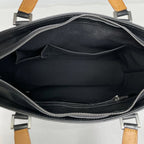 Louis Vuitton Wilwood Shoulder Bag Tote Monogram Matte Noir Black — view 9