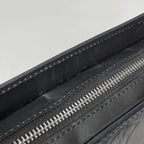 Louis Vuitton Wilwood Shoulder Bag Tote Monogram Matte Noir Black — view 5