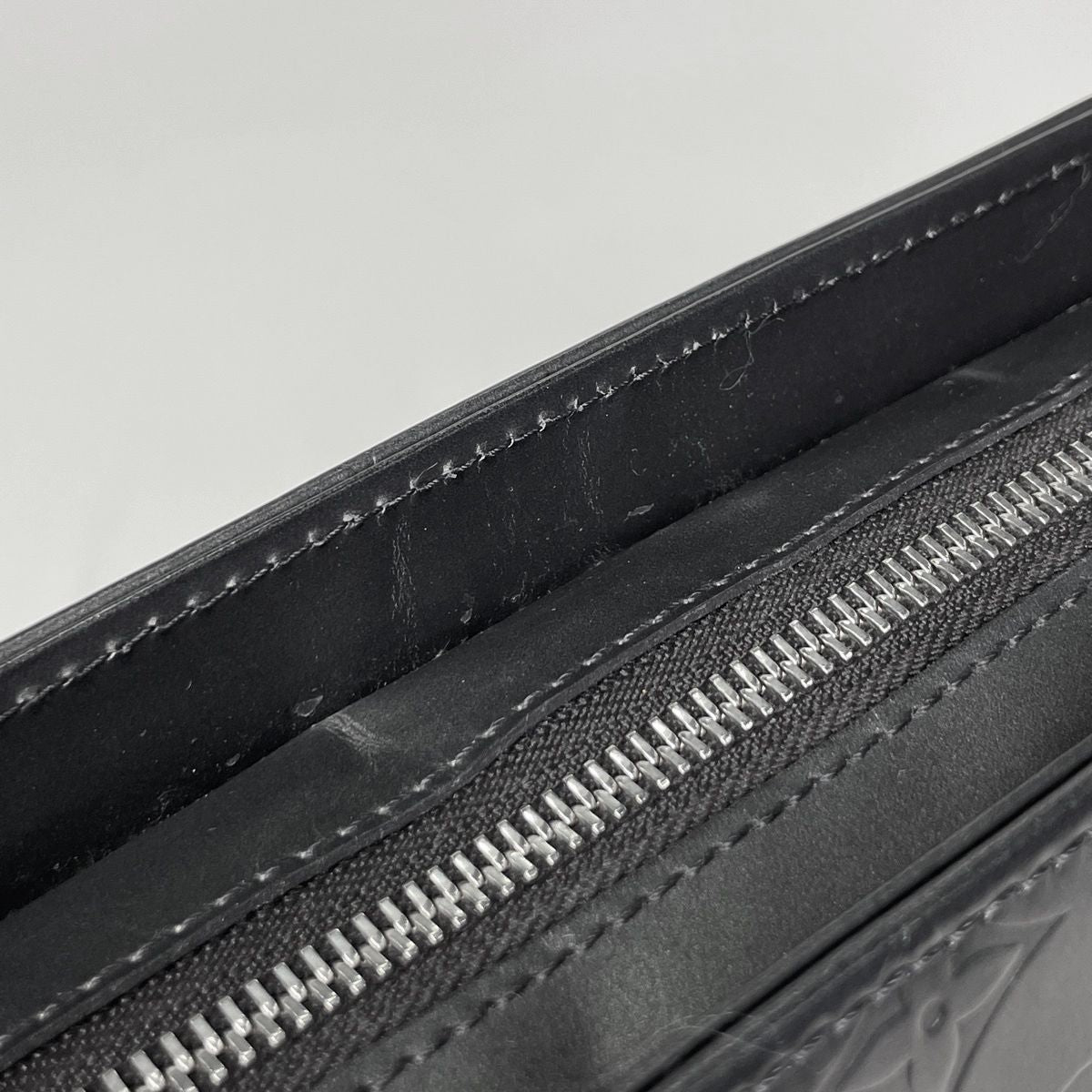 Louis Vuitton Wilwood Shoulder Bag Tote Monogram Matte Noir Black — view 5