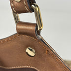 Gucci GG Pattern Ski Tote Canvas Metallic Brown — view 5