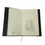 Bottega Veneta Intrecha Top Black White Leather No Top Book Cover Notebook — view 5