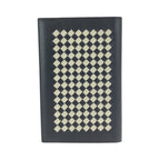 Bottega Veneta Intrecha Top Black White Leather No Top Book Cover Notebook — view 2