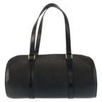 Louis Vuitton Epi Souflo Black Gold Leather Handbag — view 2