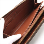 Louis Vuitton Monogram Zippy Wallet Round Zip Brown — view 8