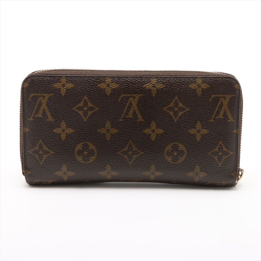 Louis Vuitton Monogram Zippy Wallet Round Zip Brown — view 2