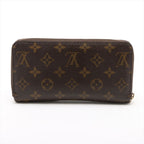 Louis Vuitton Monogram Zippy Wallet Round Zip Brown — view 2