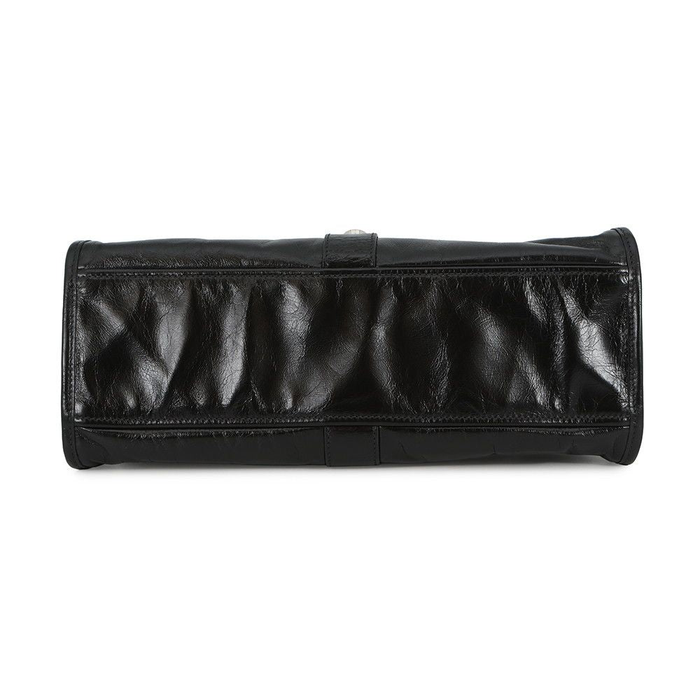 Prada Tote Hobo Leather Black — view 3