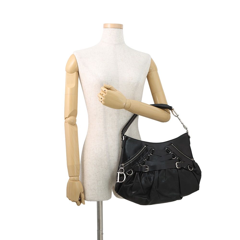 Dior Handbag Leather Black — view 4