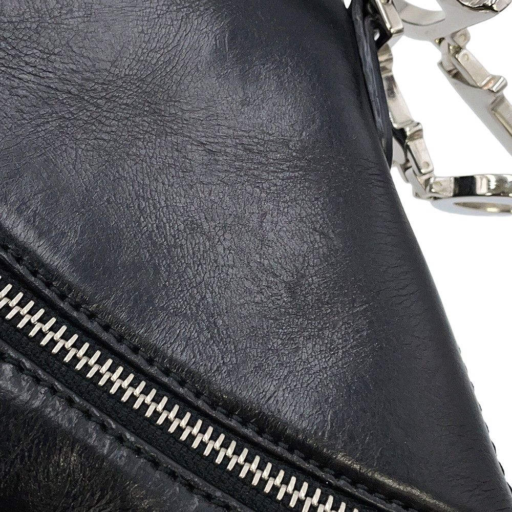 Dior Handbag Leather Black — view 6