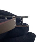 Hermes Bracelet Behapi Double Tour Etoupe Nata Silver Swift T3 — view 8