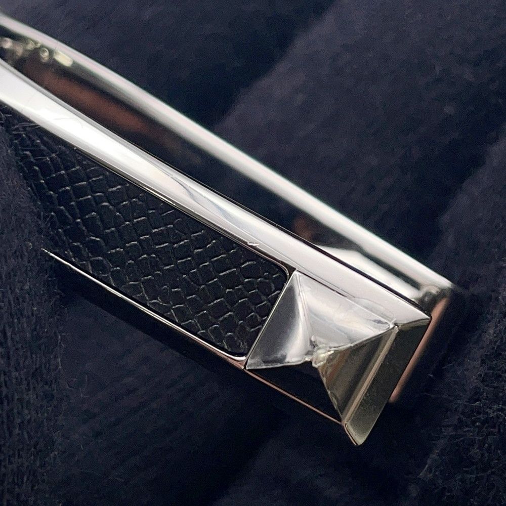 Hermes Ring Joquette Double Black Silver 53 — view 9