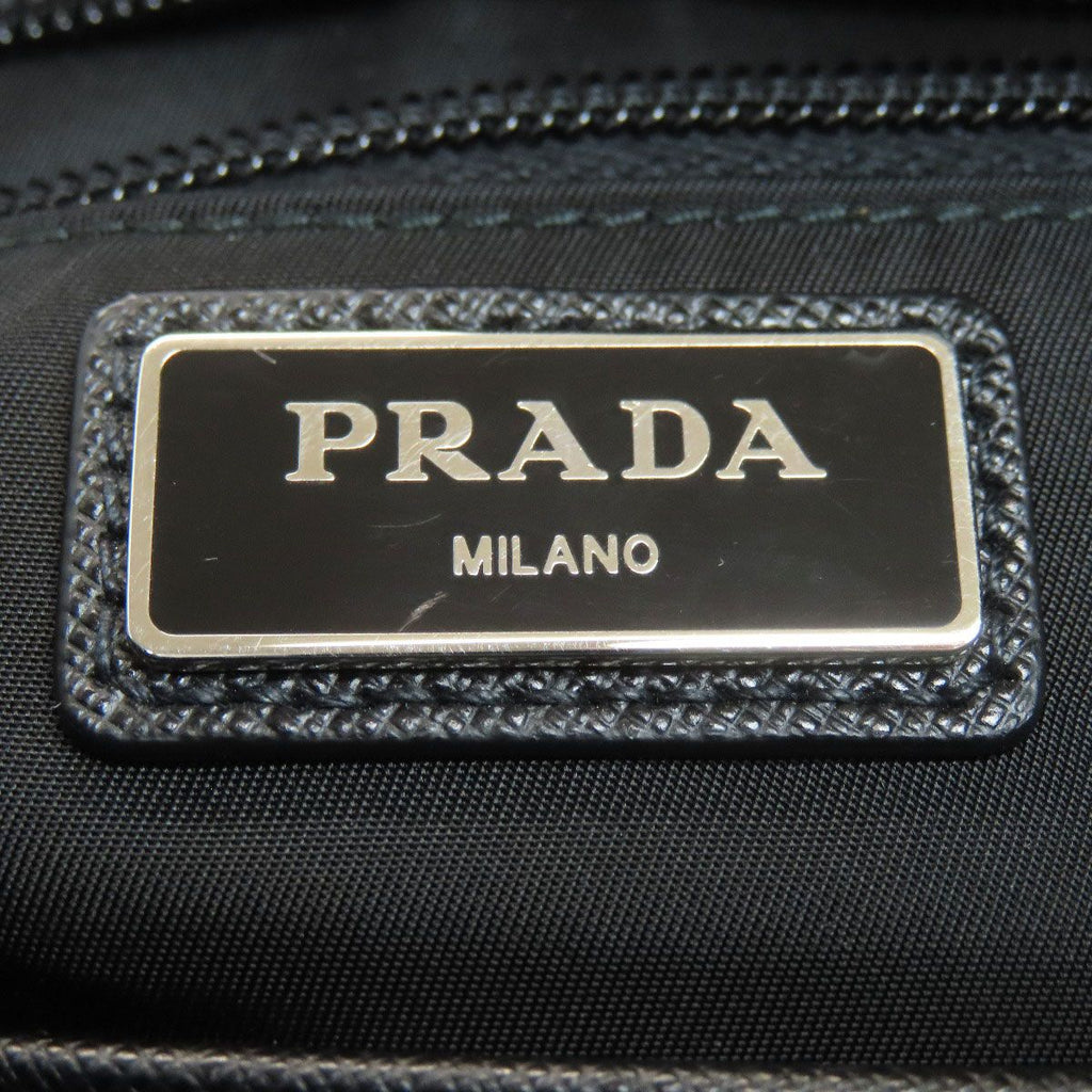 Prada Logo Backpack Nylon — view 6