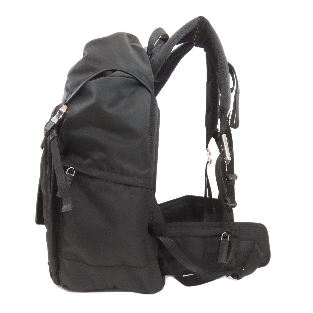 Prada Logo Backpack Nylon — view 3