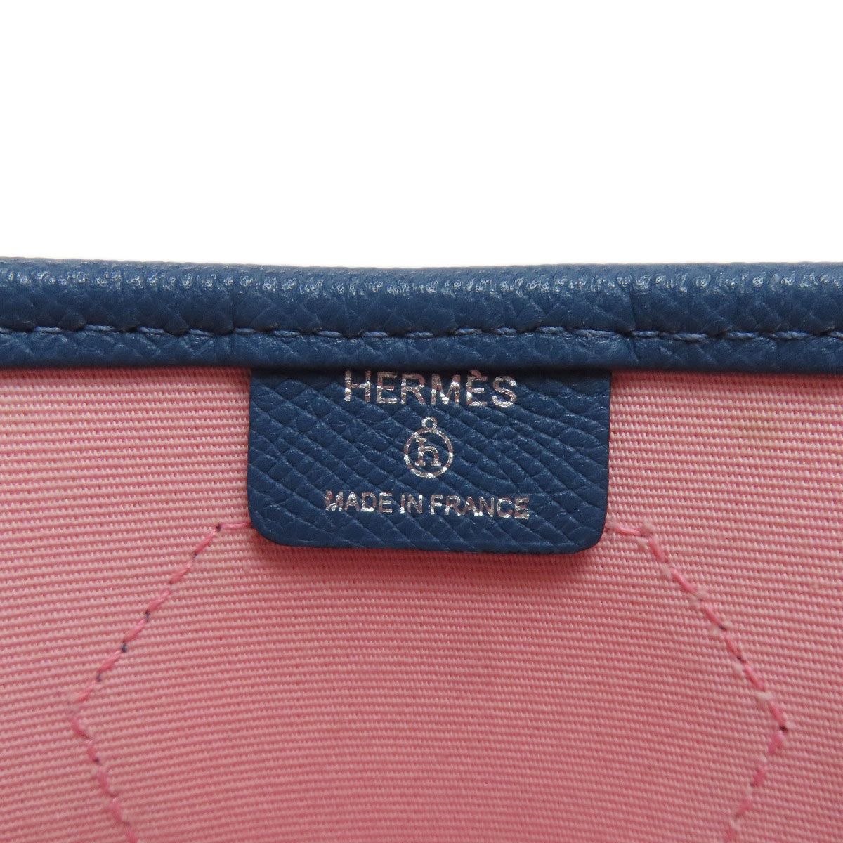 Hermes Petite Ashto Tote Toile Ash — view 6