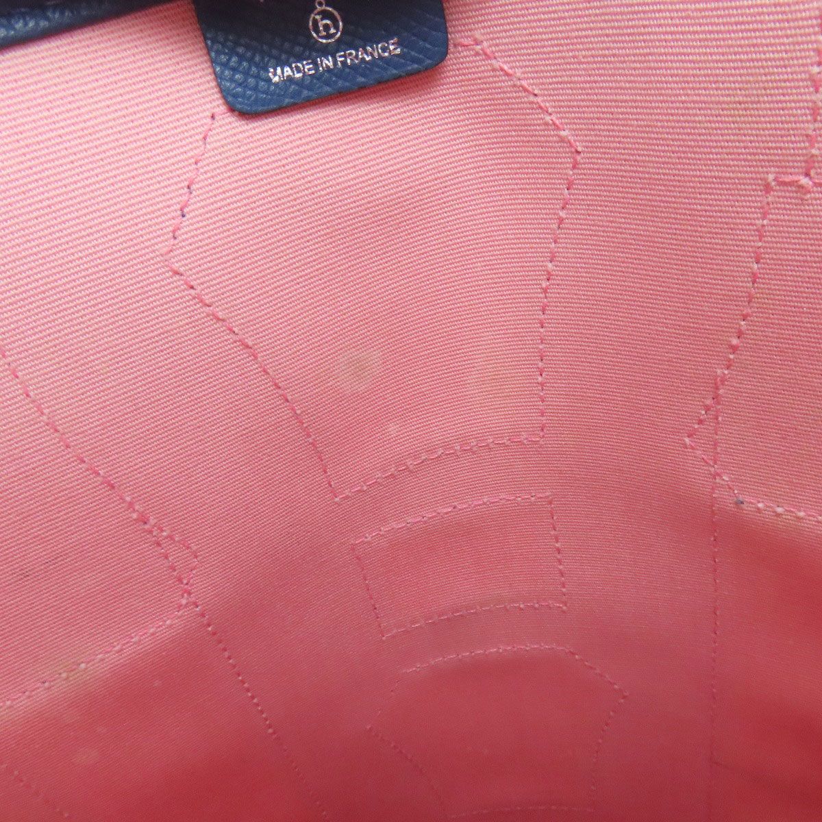 Hermes Petite Ashto Tote Toile Ash — view 9