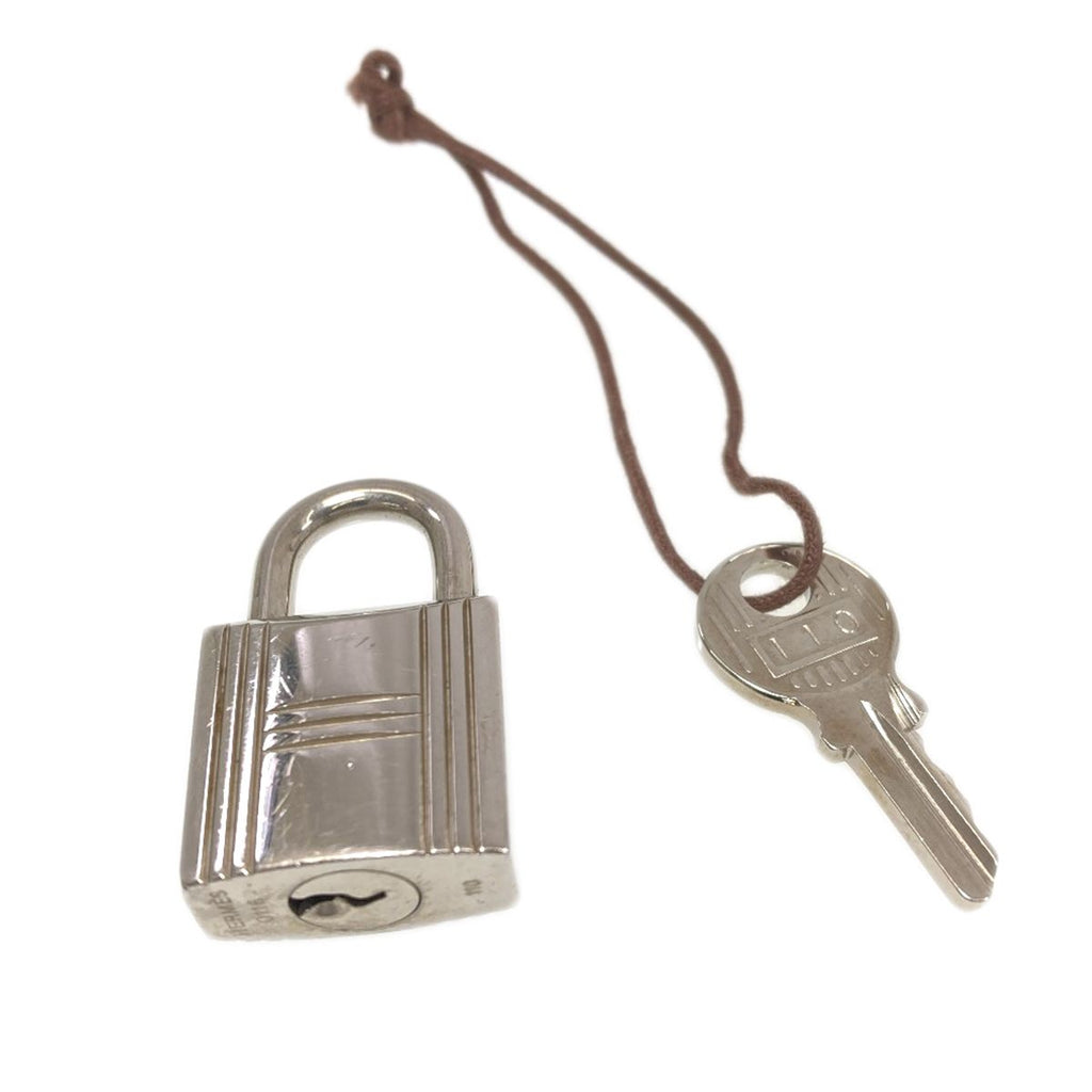 Hermes Picotin Lock MM Silver Handbag Taurillon — view 8