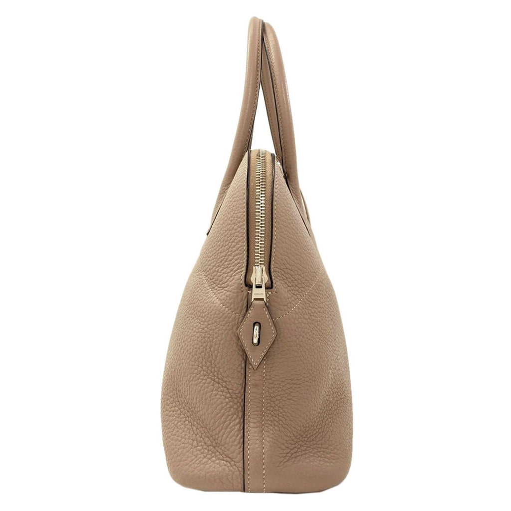Hermes Bolide 31 Tourtiere Silver Handbag Taurillon Clemence — view 3