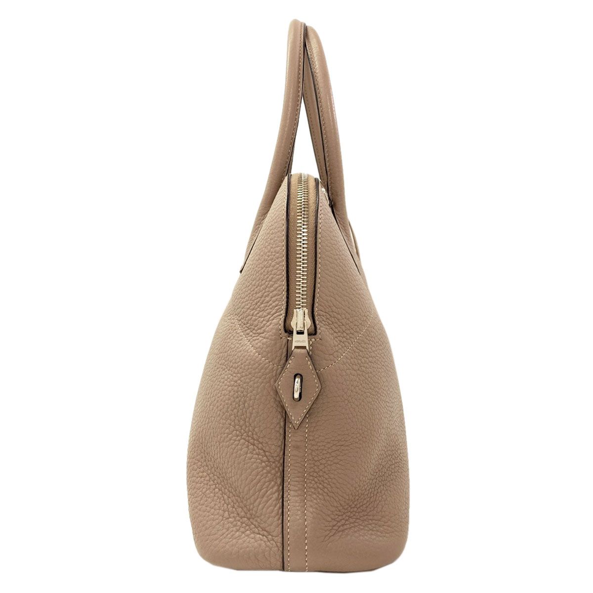 Hermes Bolide 31 Tourtiere Silver Handbag Taurillon Clemence — view 3