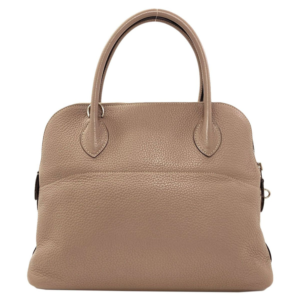 Hermes Bolide 31 Tourtiere Silver Handbag Taurillon Clemence — view 2