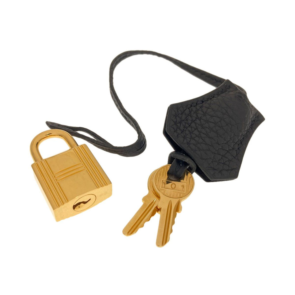 Hermes Bolide 31 Gold Handbag Taurillon Clemence — view 9