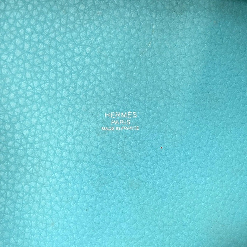 Hermes Picotin Lock Touch MM Silver Handbag Taurillon Clemence — view 6