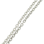 Gucci Interlocking Chain Necklace Silver — view 4