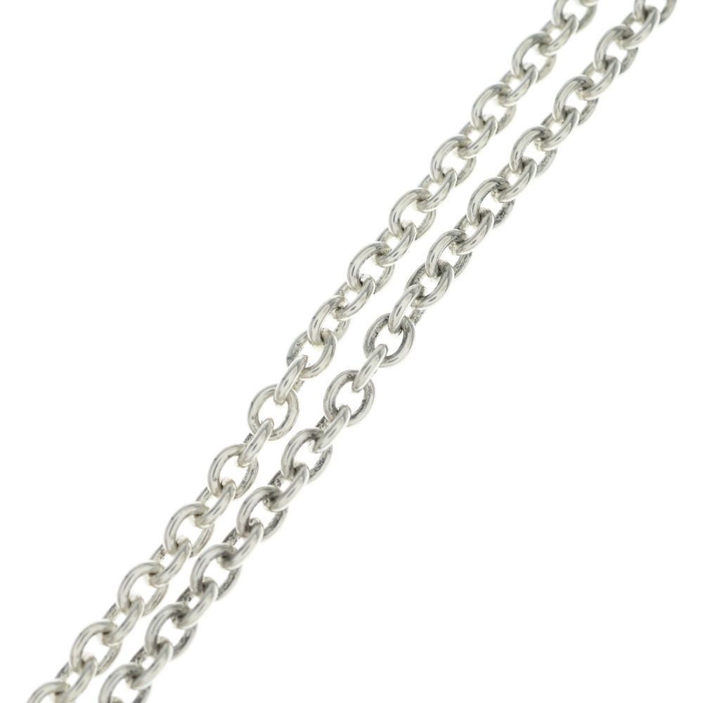 Gucci Interlocking Chain Necklace Silver — view 4