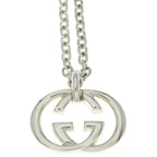 Gucci Interlocking Chain Necklace Silver — view 3