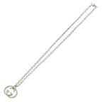Gucci Interlocking Chain Necklace Silver — view 2