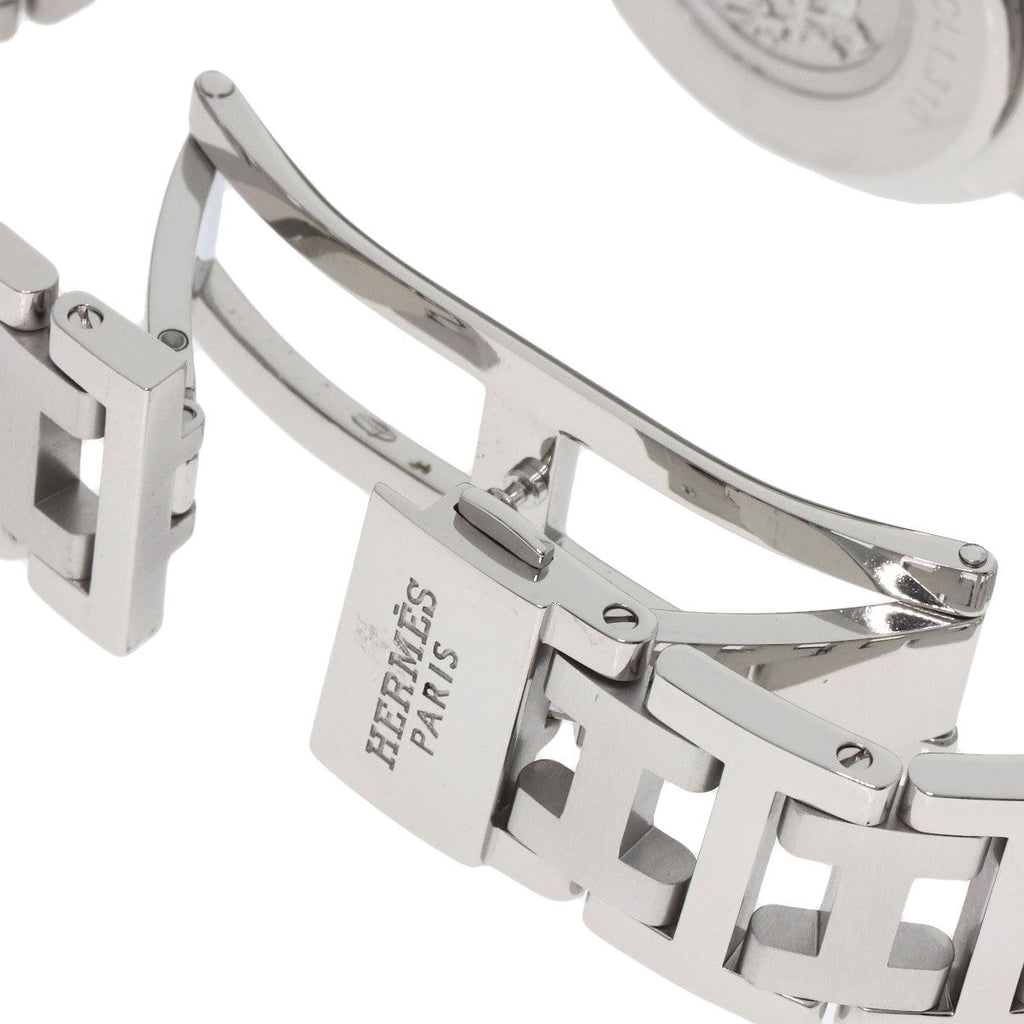 Hermes Clipper Chrono Watch SS — view 8