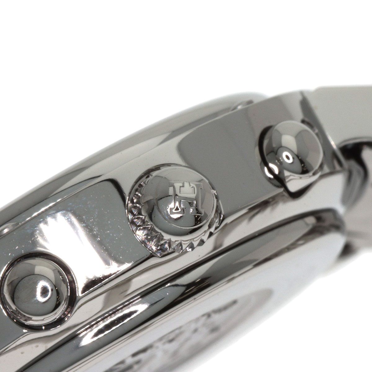 Hermes Clipper Chrono Watch SS — view 9