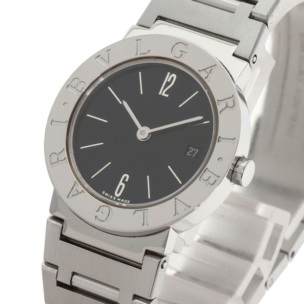 Bvlgari Watch SS Black — view 3