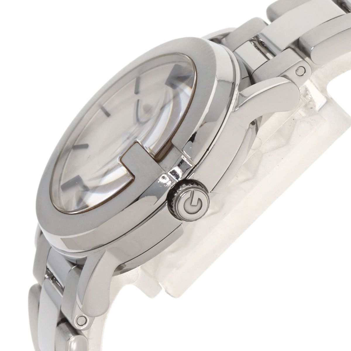 Gucci Round Face Watch SS — view 5