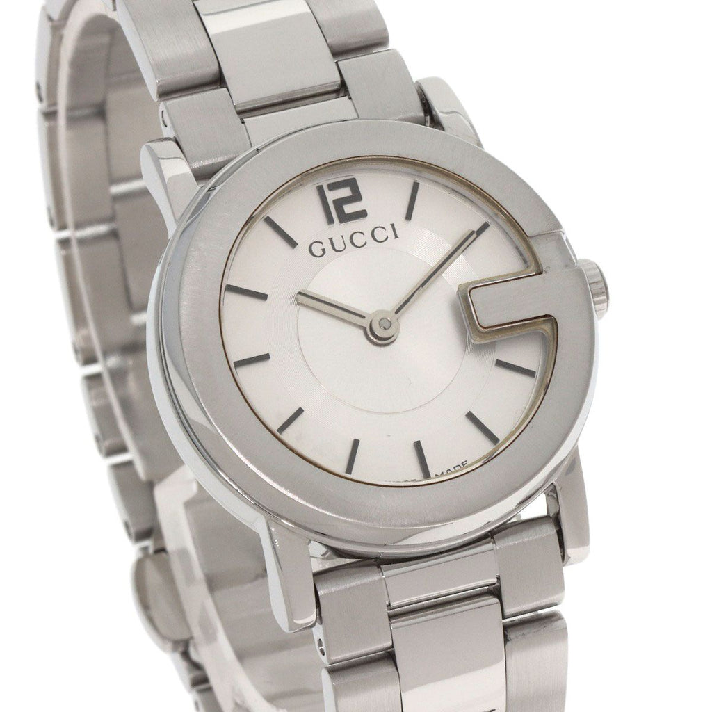 Gucci Round Face Watch SS — view 4