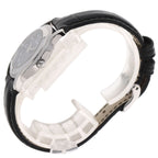 Gucci Round Face Watch SS Leather — view 2