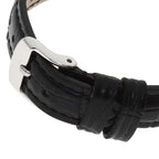 Gucci Round Face Watch SS Leather — view 8