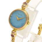 Gucci Round Face Turquoise Watch — view 3