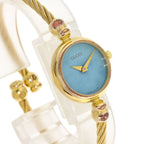 Gucci Round Face Turquoise Watch — view 4
