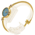 Gucci Round Face Turquoise Watch — view 2