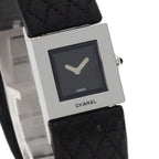 Chanel Quilted Watch SS Leather — view 4